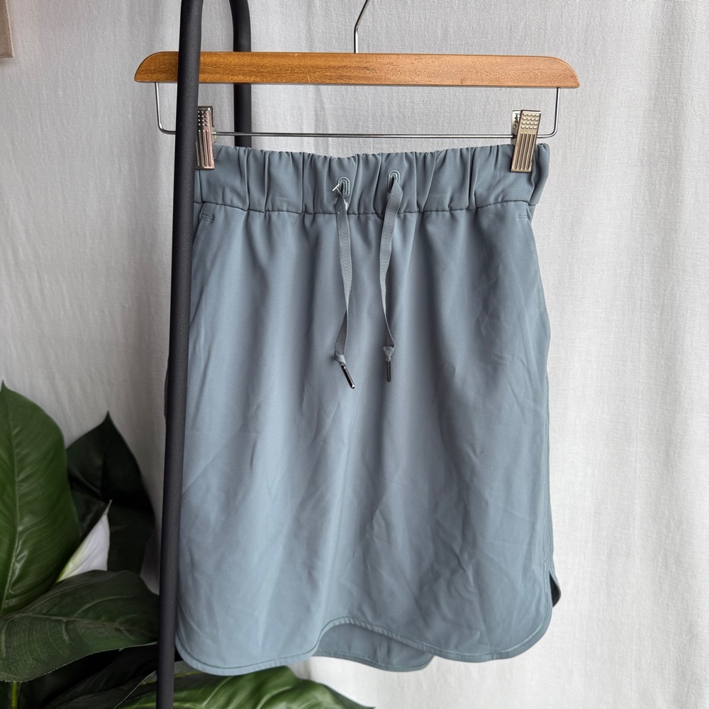Lululemon Skirt On the Fly Blue/Grey / Size 4